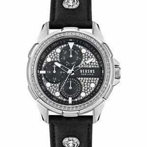 🔥New Versace Versus Silver Diamond Men's Watch